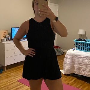 H&M Divided Black Stretchy Romper